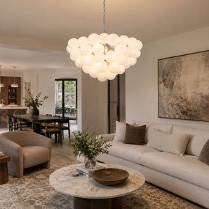 Glass Ball Bubble Chandelier