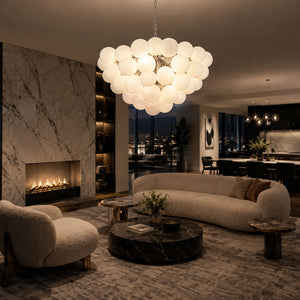 Glass Ball Bubble Chandelier
