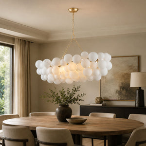 Glass Ball Bubble Chandelier