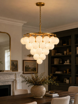 Glass Ball Bubble Chandelier