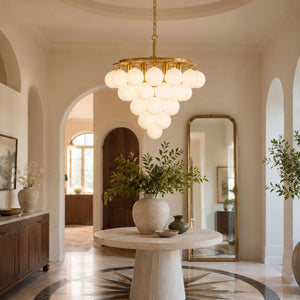 Glass Ball Bubble Chandelier