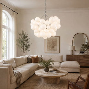 Glass Ball Bubble Chandelier