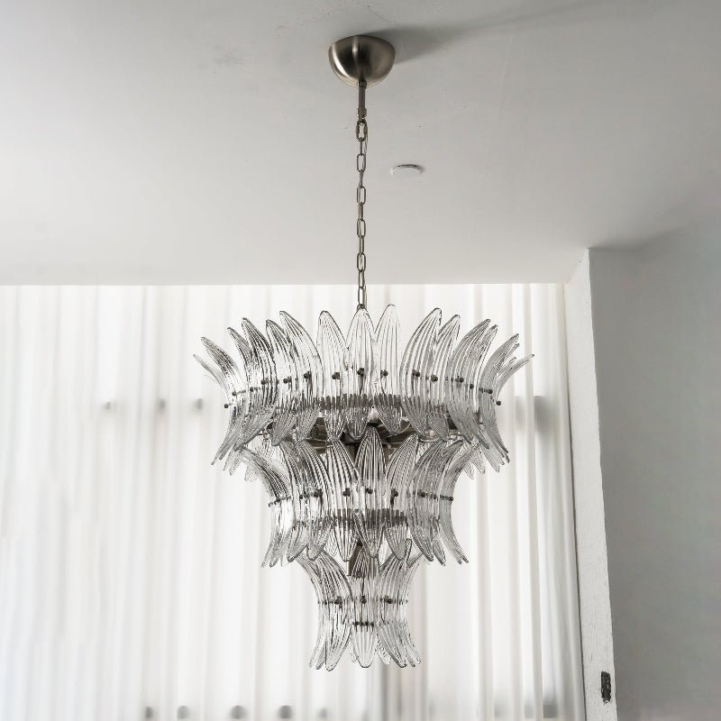 Glass Palmette Chandelier – detail 36