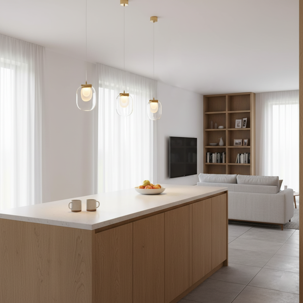 Glass Ripples Pendant Lamp