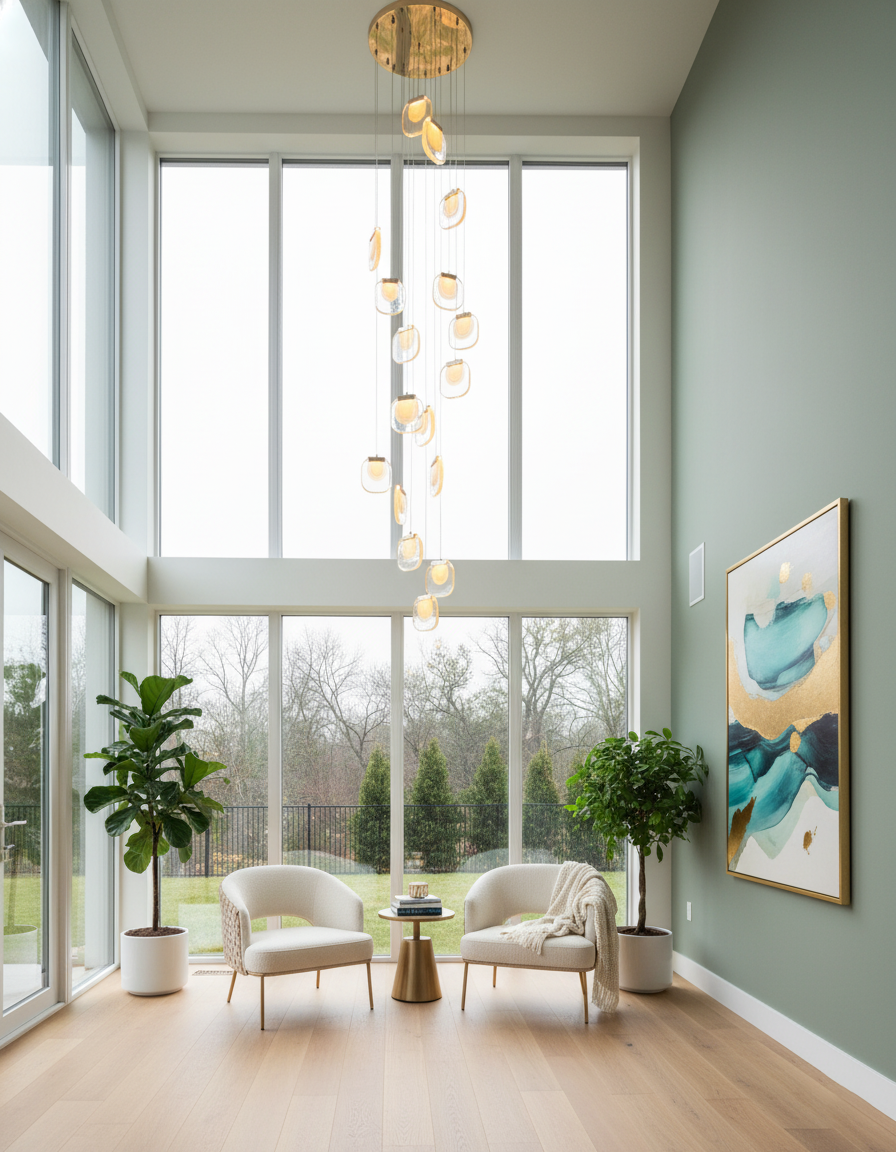 Glass Ripples Pendant Lamp