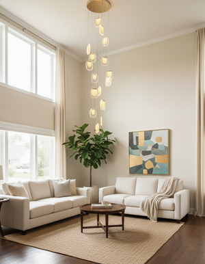 Glass Ripples Pendant Lamp