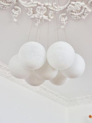 Glass Cluster Chandelier