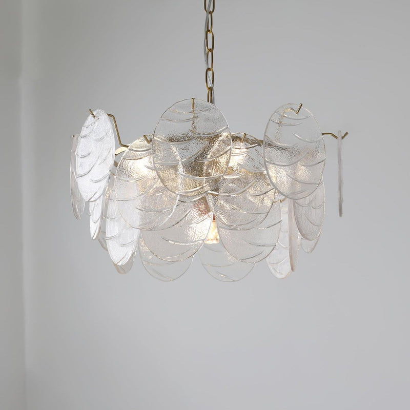 Glass Disc Chandelier – detail 25