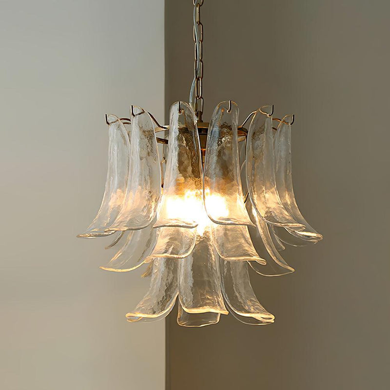 Lustre em Vidro Murano Folha