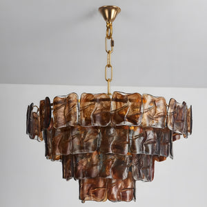 Glazed Tier Chandelier