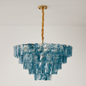 Glazed Tier Chandelier