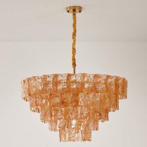 Glazed Tier Chandelier