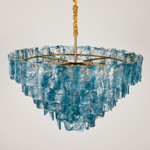Glazed Tier Chandelier