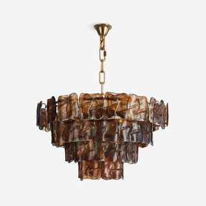 Glazed Tier Chandelier