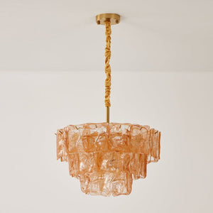 Glazed Tier Chandelier