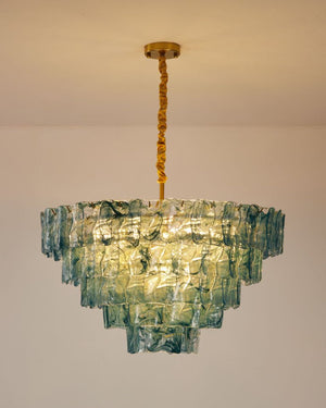 Glazed Tier Chandelier