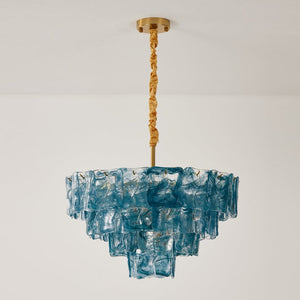 Glazed Tier Chandelier