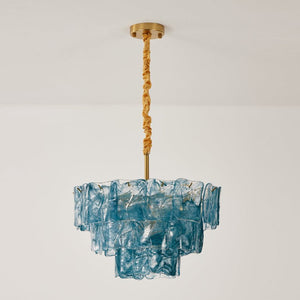 Glazed Tier Chandelier