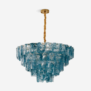 Glazed Tier Chandelier
