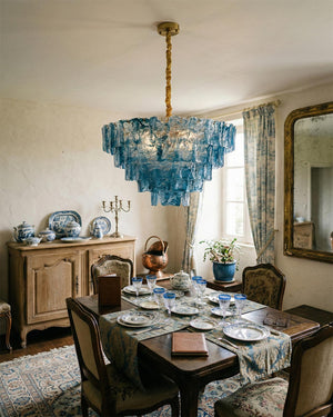 Glazed Tier Chandelier