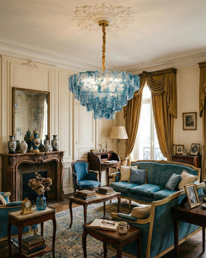 Glazed Tier Chandelier