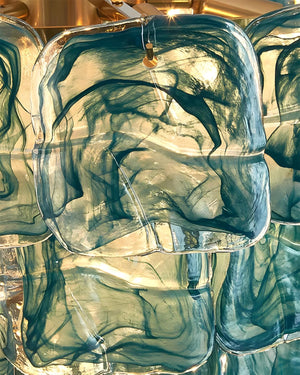 Glazed Tier Chandelier