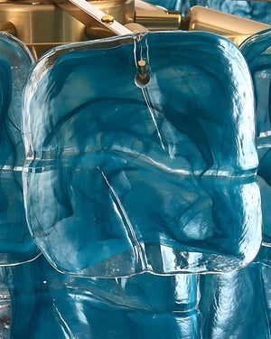 Glazed Tier Chandelier