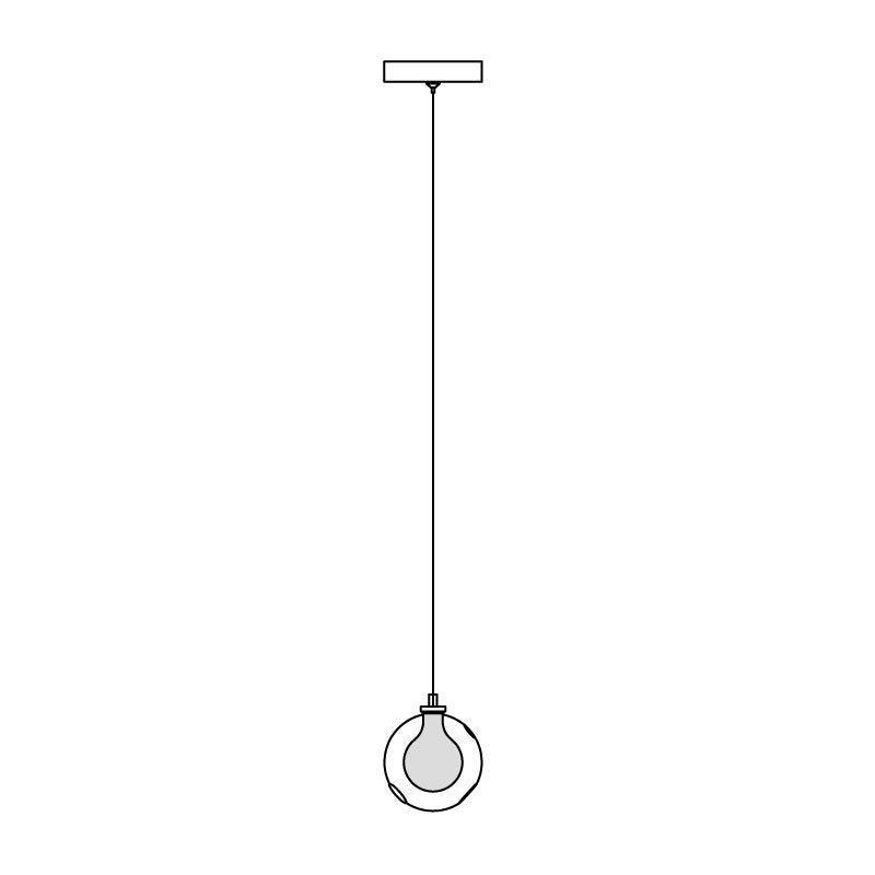 Globe Cluster Chandelier – detail 14
