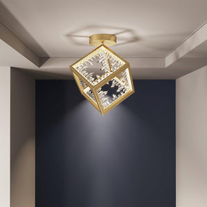 Gold Kristy Ceiling Light 11.8″- 14.1″