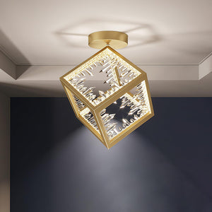 Gold Kristy Ceiling Light 11.8″- 14.1″