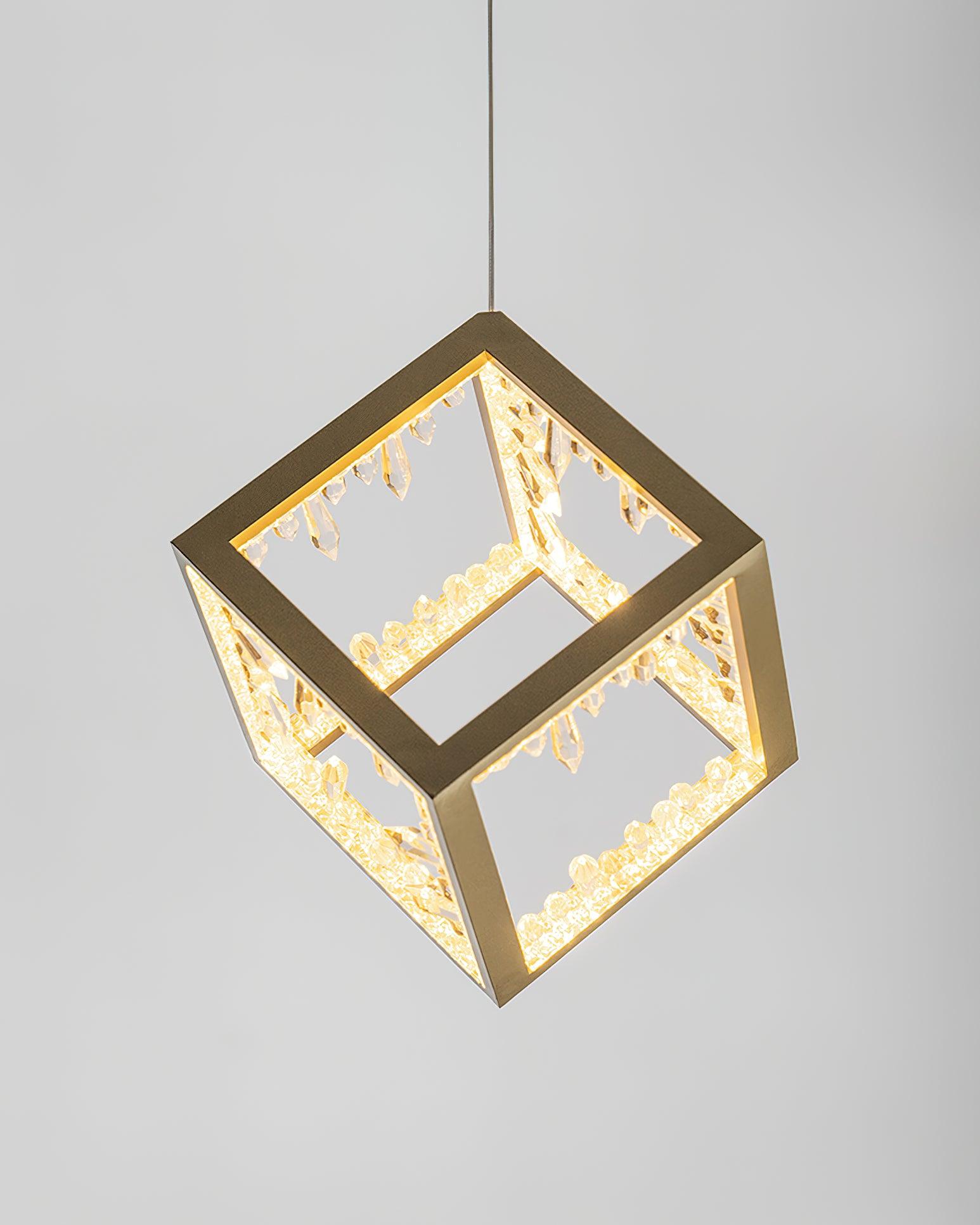 Gold Kristy Pendant Lamp 11.8″- 12.5″ - Docos