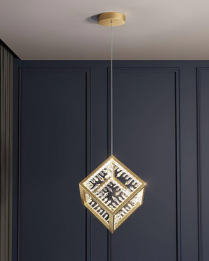 Gold Kristy Pendant Lamp 11.8″- 12.5″ - Docos