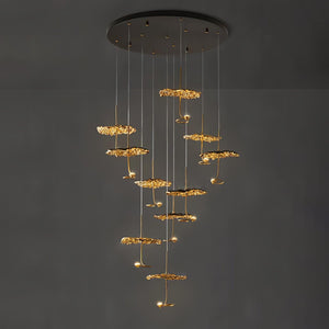 Brass Aviary Constellation Chandelier
