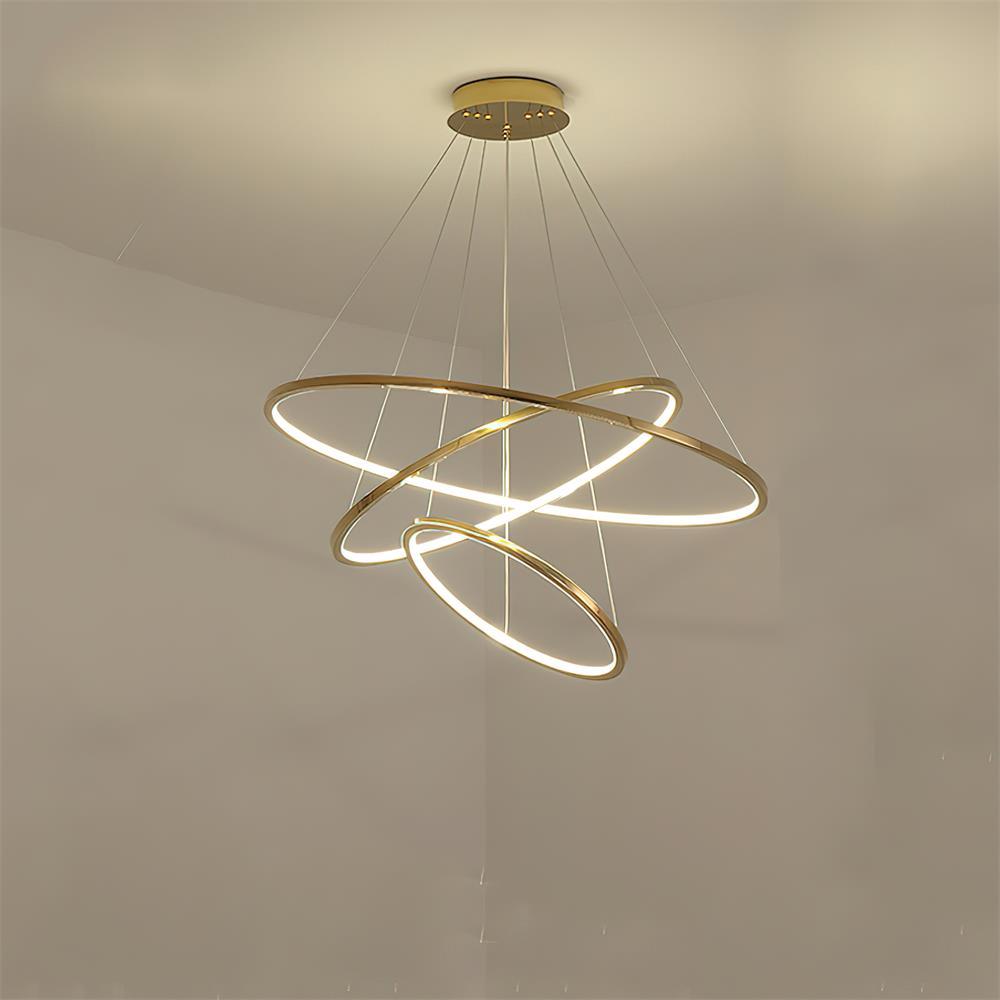 Gold Rings Chandelier - Docos