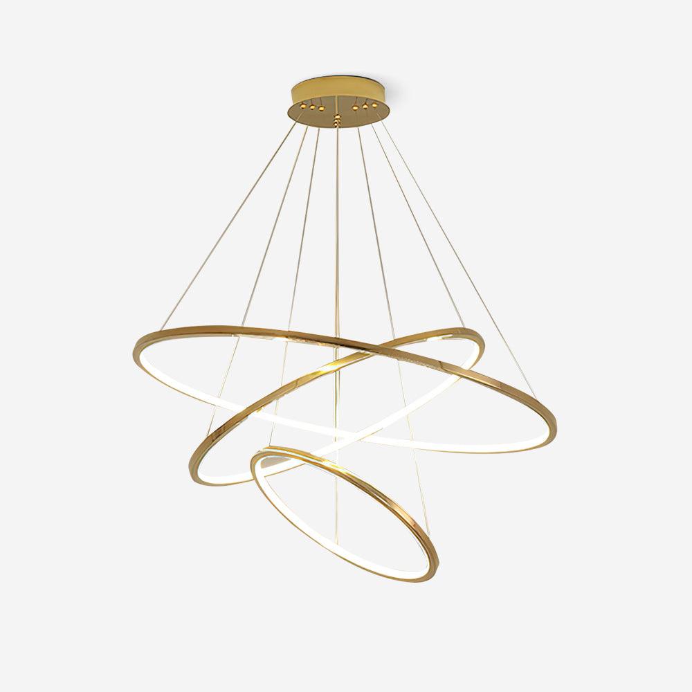 Gold Rings Chandelier - Docos