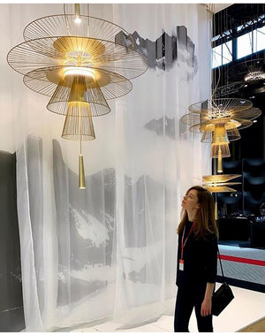 Golden Radiance Chandelier