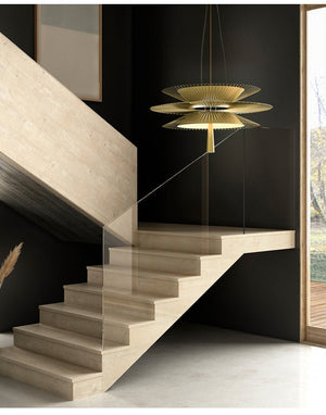 Golden Radiance Chandelier