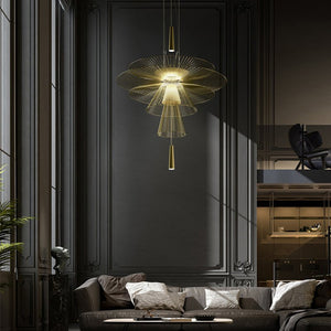 Golden Radiance Chandelier