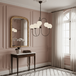 Gooseneck Chandelier