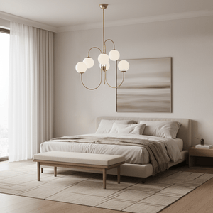 Gooseneck Chandelier