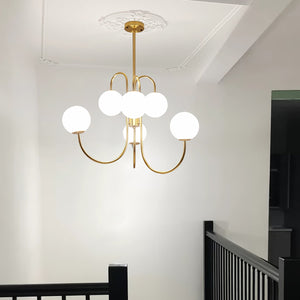 Gooseneck Chandelier