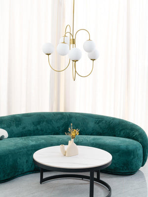 Gooseneck Chandelier