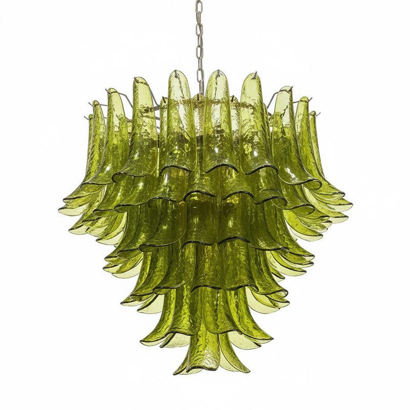 Green Petalo Chandelier – detail 24