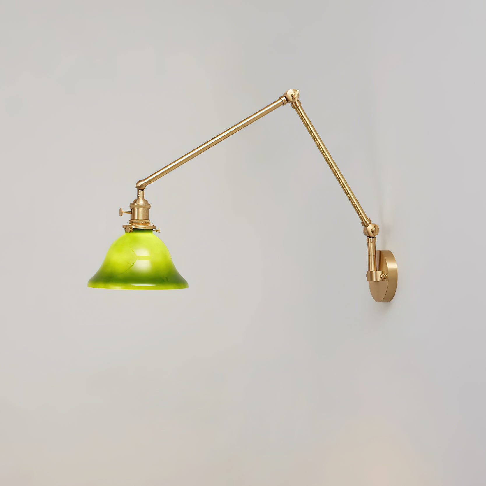 Green Bell Wall Lamp