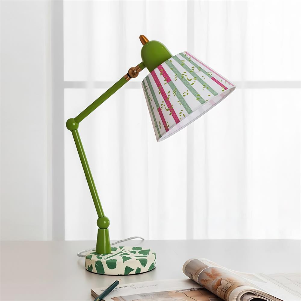 Green Leesa Table Lamp