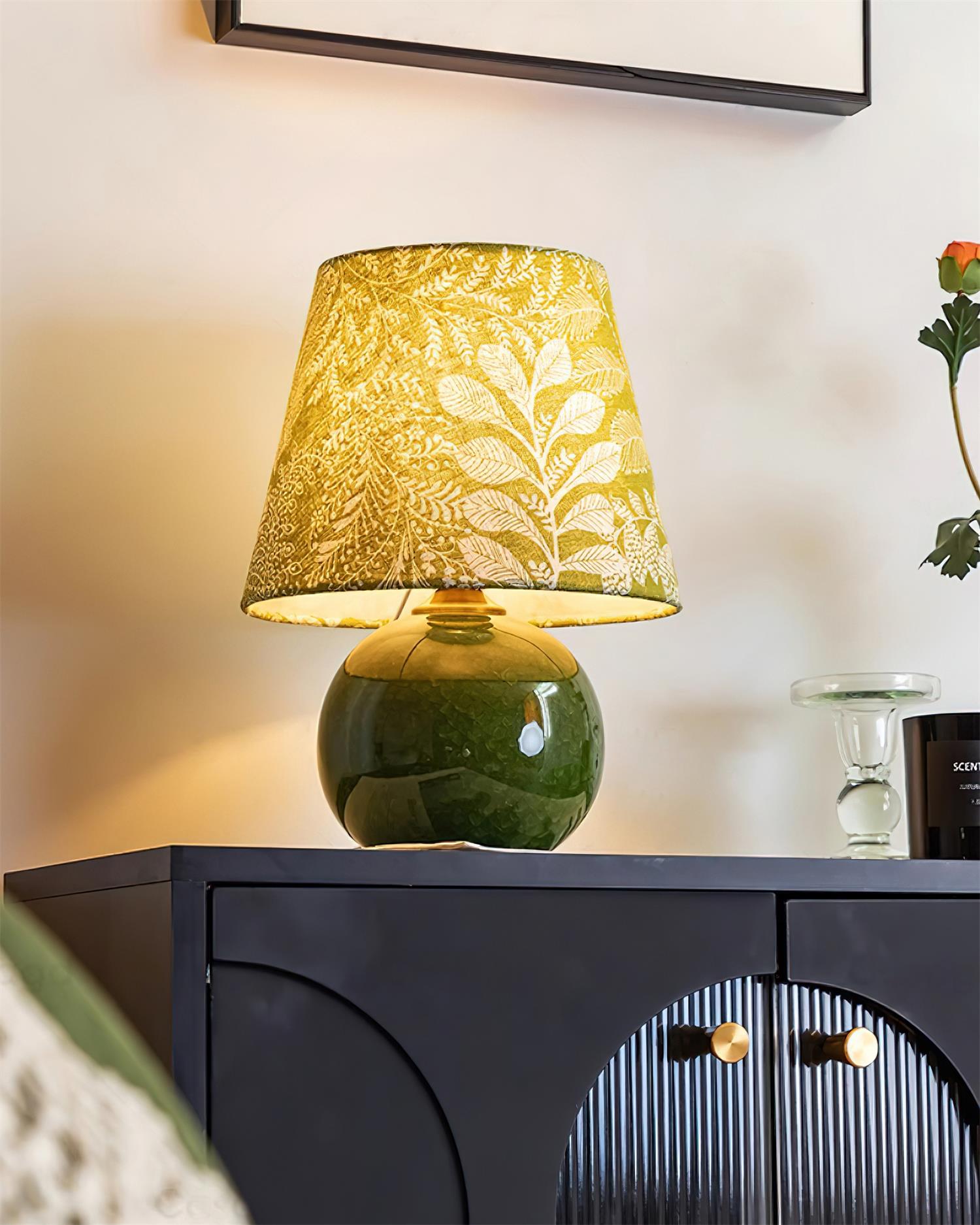 Green Litha Table Lamp