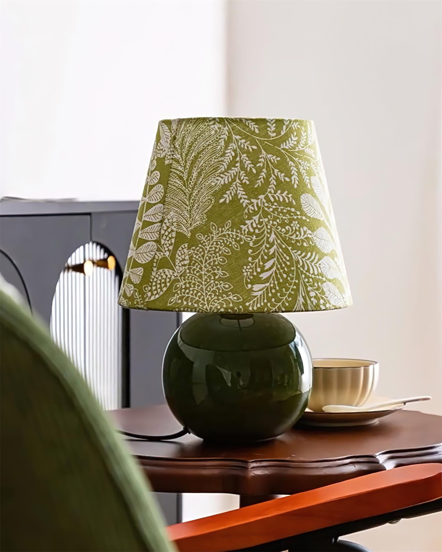 Green Litha Table Lamp