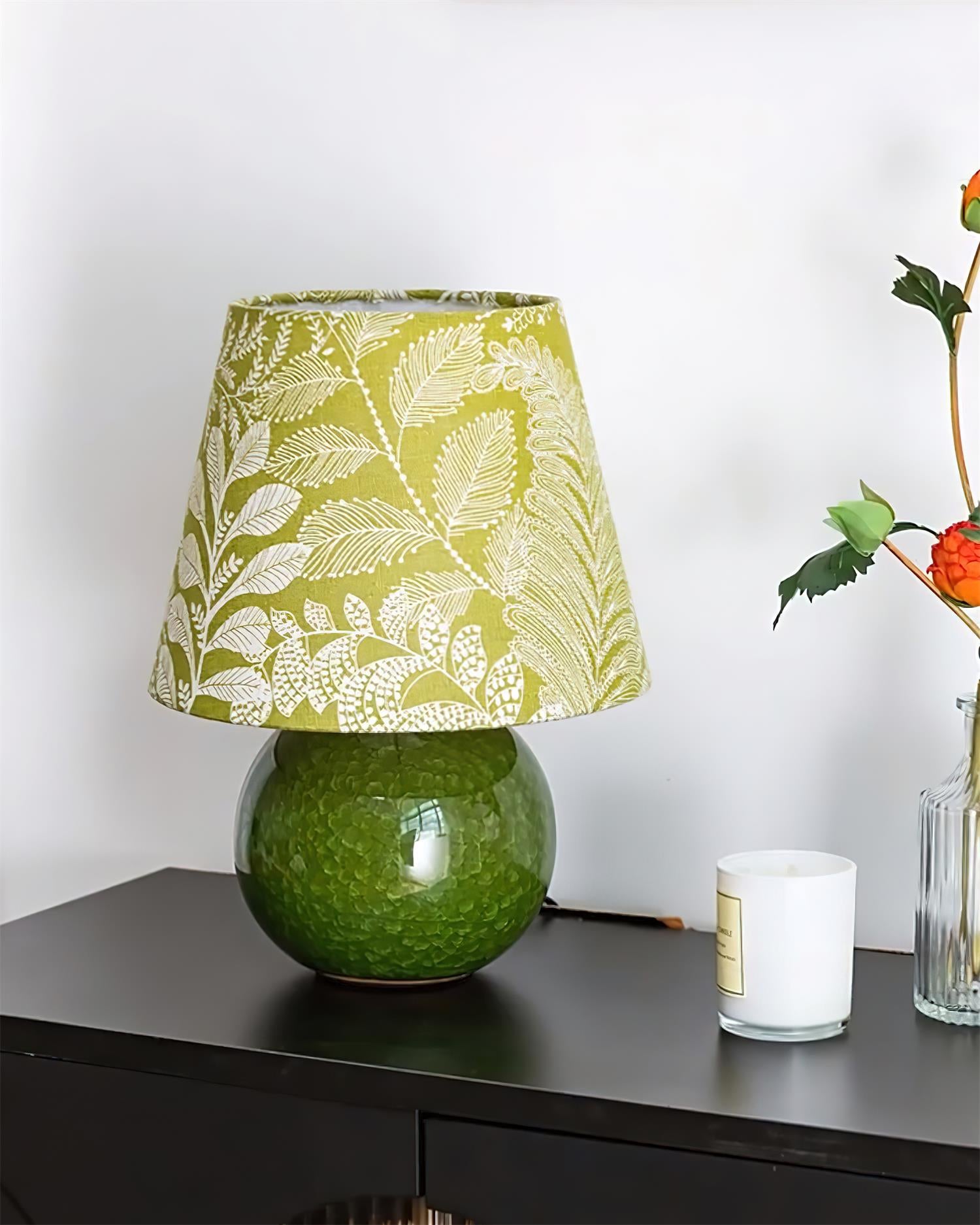 Green Litha Table Lamp