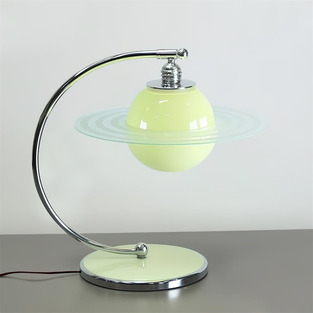 Lámpara de mesa Planeta Verde 11.8″- 14.9″