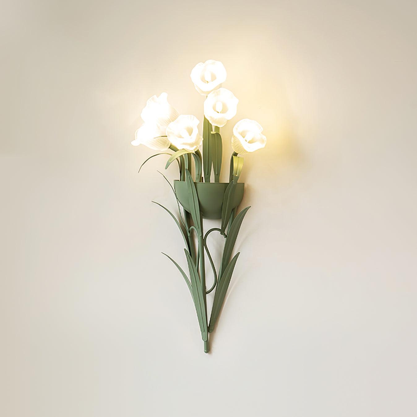 Green Sonia Wall Lamp 11.8″- 22.8″ - Docos